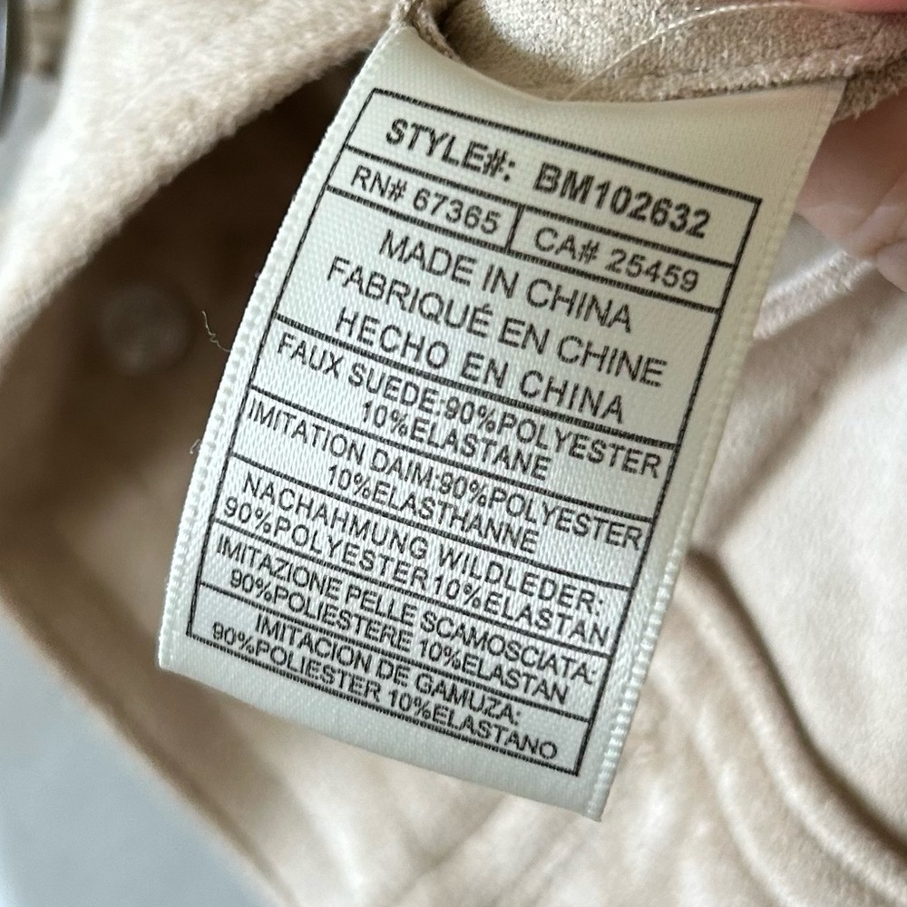 NWT Anthropologie BB Dakota Faux Suede Jacket - Picture 6 of 6